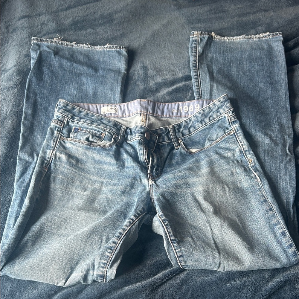 Stylish Light Blue Women's Boot Cut Jeans